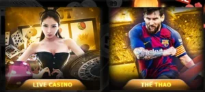 Kho game khủng được triển khai của Live casino TYPHU88